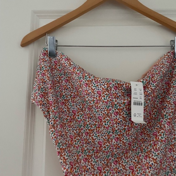 NWT J. Crew High Cut Waist Bikini Bottom Eloise Liberty London Floral XXL - Picture 10 of 10